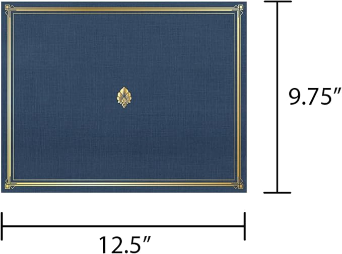 Geographics Classic Linen Certificate/Document Covers, 12.5” x 9.75” - Image 4