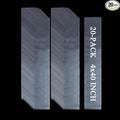 20PCS 4" x 40" Extra Long Clear Plastic Sleeves by Leyhooney
