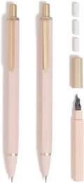 U Brands Cambria Mechanical Pencils, Blush Pink, Soft Touch, Medium Point by UBrands