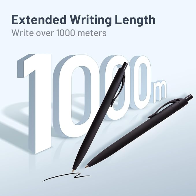 BallPoint Pens, 50 Pack, Bulk Pens, Click Pens - Image 4