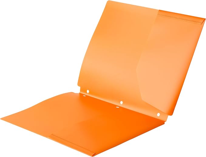 Amazon Basics Plastic 3 Hole Punch Folders - Image 4