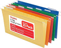 Staples Heavy‑Duty Reinforced Hanging File Folders, Legal Size, 1/5‑Cut Tabs by Staples