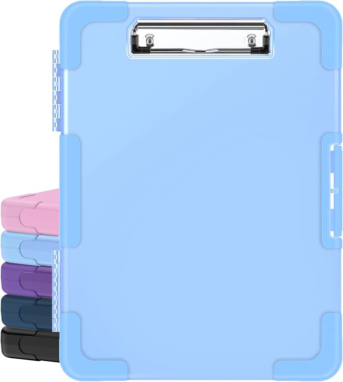 Sooez Toughest Clipboard with Storage, Internal Pen Pouch Included, Letter/ A4 by Sooez