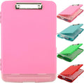 SFLHHDM Plastic Clipboard with Storage, High Capacity Clip Boards 8.5x11 with by SFLHHDM