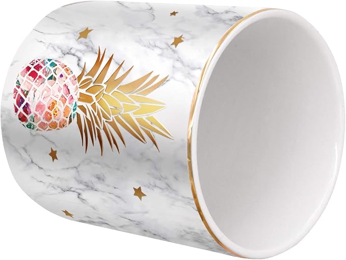Cute Pen Holder for Desk, Ceramic Pencil Organizer, Makeup Brush Holder - Image 6