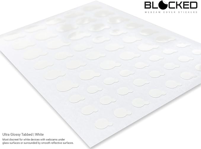 The Original Vinyl Webcam Cover Stickers | Restickable & Stackable Privacy - Image 2