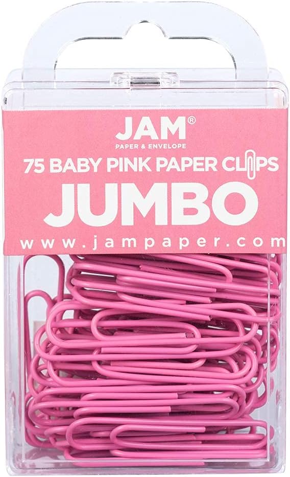 JAM Paper Colorful Jumbo Paper Clips by JAMPaper