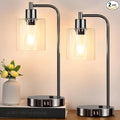 Industrial Touch Control Table Lamps Set of 2 by Nintiue
