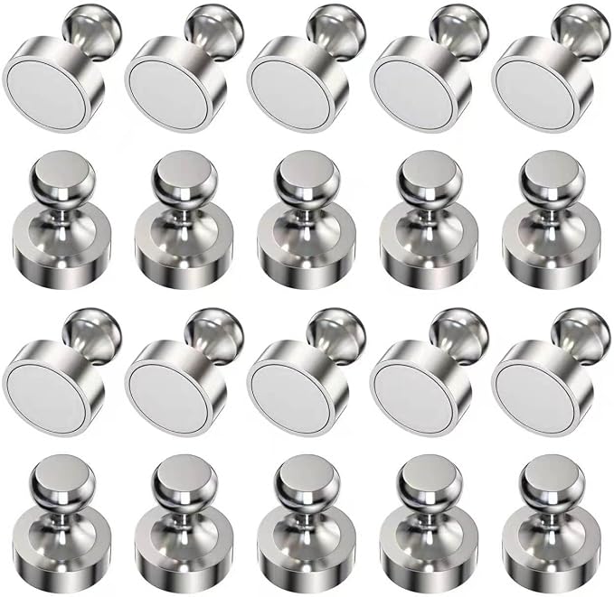 Fridge Magnets, Refrigerator Magnets, Magnetic Push Pins Perfect by Poffattr