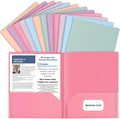HABGP 12 Pack Colored File Folders by HABGP