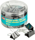 Staples Medium Metal Binder Clips, 1 1/4" Size by Staples