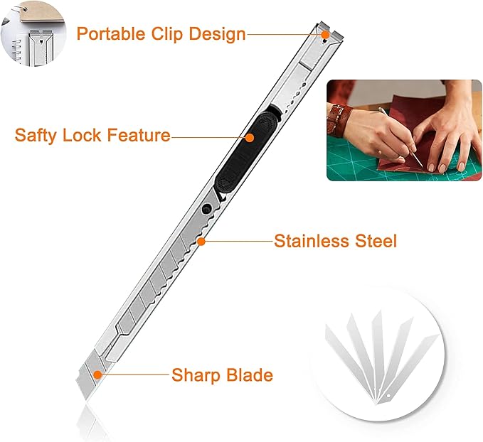 27PCS Craft Weeding Tools for Vinyl Kit, Utility Knife Set - Image 5