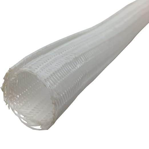 Electriduct 1.25" Hook Self Closing Sleeve Braid Wrap Around Sleeving Flame - Image 2