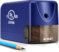 AFMAT Electric Pencil Sharpener, Heavy Duty Colored Pencil Sharpeners by AFMAT