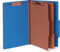 10 Dark Blue Classification Folders by BlueSummitSupplies