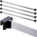 Epakh 12 Pcs Metal Adjustable File Cabinet Rails Set Include 8 Hanging Divider by Epakh