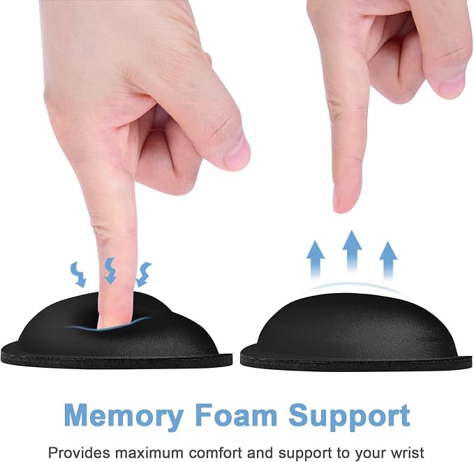 Dapesuom Mouse Wrist Rest, Cute Ergonomic Memory Foam Mouse Wrist - Image 4