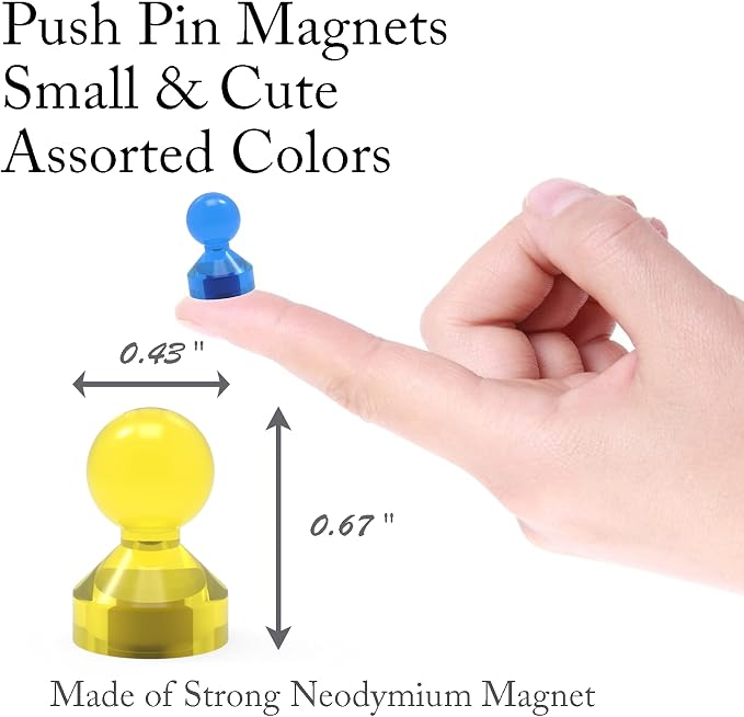 Ant Mag Magnetic Push Pins Strong Push Pin Magnets - Image 2