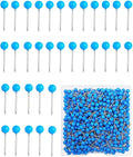 500 Pieces Map Push Pins, Small Round Head Marking Pins, Round Head Push Pin by Unknown
