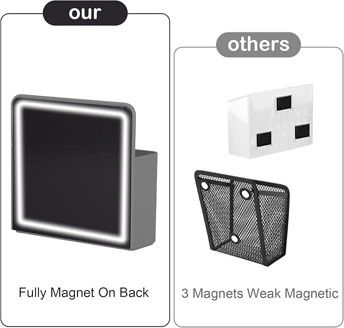 KITANIS Magnetic Pen Holder, 2 Pack Magnetic Dry Erase Marker Holder - Image 3