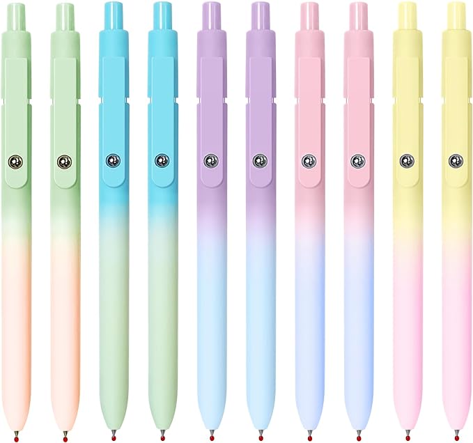 UIXJODO Gel Pens, 0.7mm Medium Point Smooth Writing Pens by UIXJODO