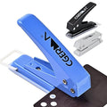 Single Hole Puncher, 3 Pack ，1/4" Hole, 50% Labor Savings, Heavy Duty Metal by Cgerma