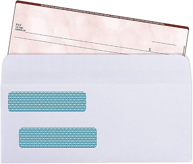 Aimoh #8 Double Window Self Seal Security Envelopes - Image 5