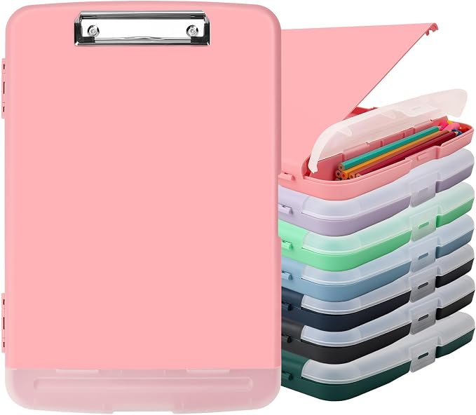 SFLHHDM Clipboard with Pen Holder, Legal Size Nursing Clipboards with Storage by SFLHHDM