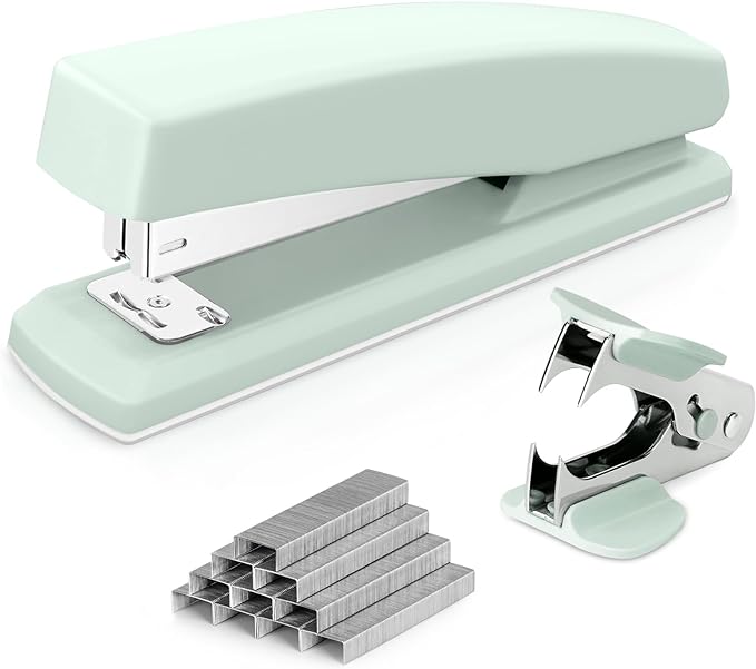 Deli Stapler, Desktop Stapler, Office Staplers, 25 Sheet Capacity, Includes by delioffice