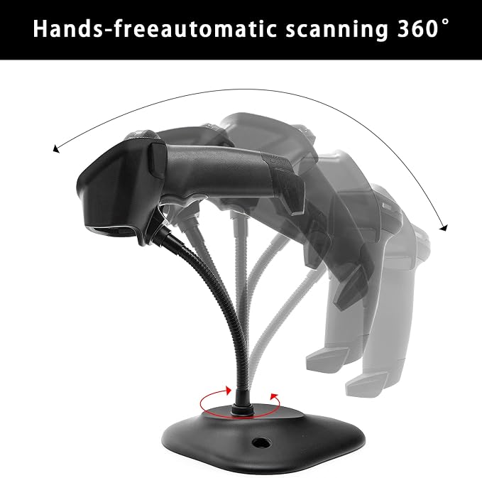 DS2208 Scanner Bracket Stand for Zebra Symbol DS2208 DS2278 DS4308 DS4608 - Image 4