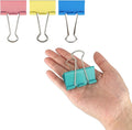 Extra Large 2-Inch Colored Binder Clips by Ykimokdailynecessities