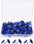 Tupalizy 120PCS Flat Plastic Round Head Map Thumb Tacks Push Pins by Tupalizy