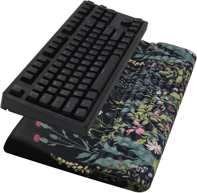 Ergonomic Keyboard Stand with Wrist Rest, Computer Wrist Support Pad, Tilted by CFHYZAZNCL