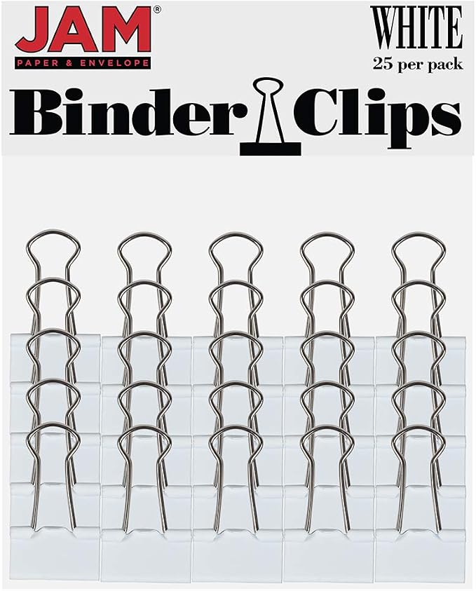 JAM PAPER Colorful Binder Clips - Image 7