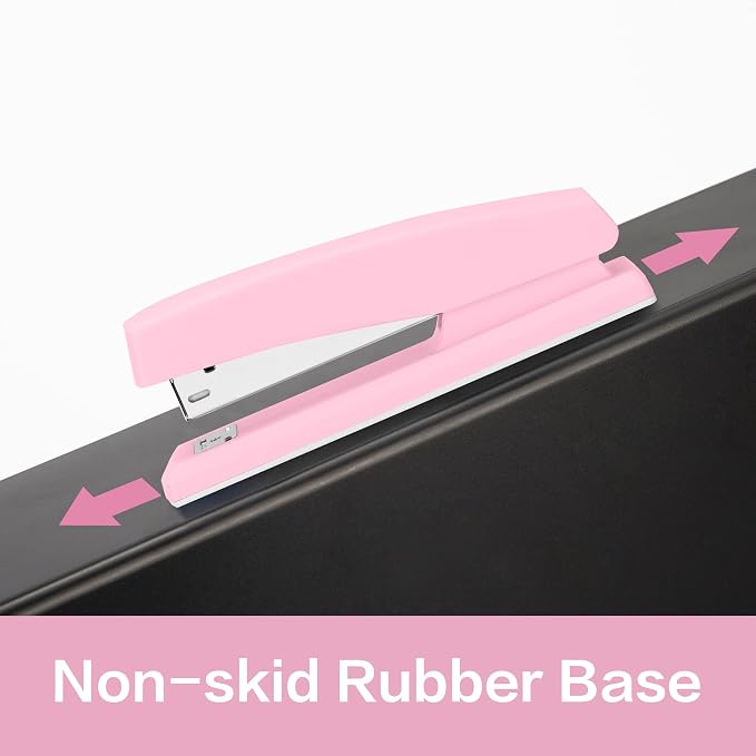 Deli Stapler, Desktop Staplers, Office Stapler, 25 Sheet Capacity, Includes - Image 5
