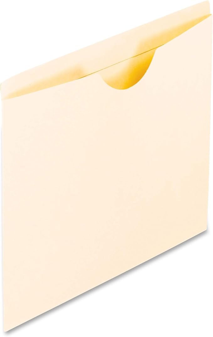 Pendaflex File Jackets, Letter Size, Reinforced Straight-Cut Tabs by TOPSProducts