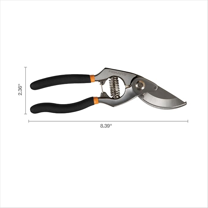 Fiskars Deluxe Forged Bypass Pruner, 3/4" Cut Capacity Garden Hand Pruners - Image 7