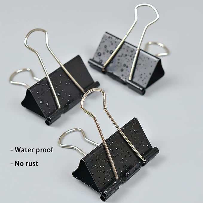 Large Binder Clips 2 Inch, Extra Large Binder Clips Big Paper Clamps - Image 5
