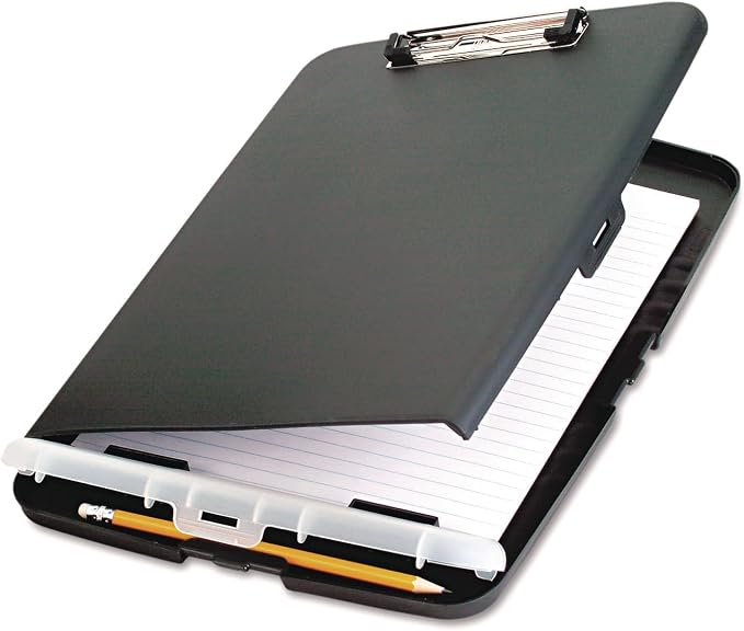 Officemate Low Profile Storage Clipboard, 0.5" Clip Capacity, Holds 8.5 x 11 by Officemate