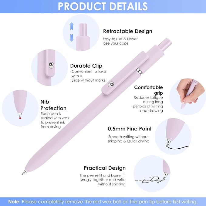 Donyang Gel Pens, Cute Nurse Teacher Work Desk Accessories Office School - Image 2