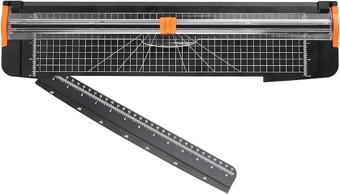 ZEQUAN 18-Inch Paper Trimmer, Slider Cutter, 1 Blades, Cardstock Crafts | Easy by ZEQUANEST2004
