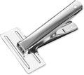 Extra Large 4.7" Heavy Duty Stainless Steel Binder Clip, Jumbo Paper Clamp by Makanu