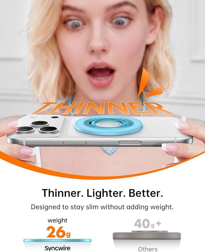 SYNCWIRE Magnetic Phone Ring Holder - Image 7