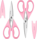 iBayam All Purpose Kitchen 2 Pack Heavy Duty Food Meat Poultry Shears by iBayamDirect