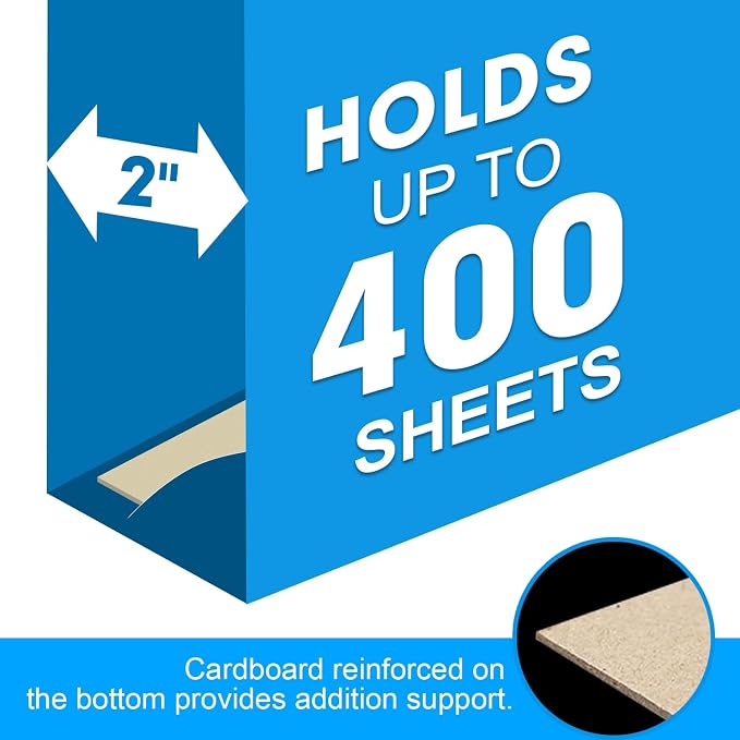 Extra Capacity Hanging File Folders, RAZCC 30 Pack Letter Size Reinforced - Image 3
