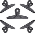 Extra Large Bulldog Clips, 5 Pack Metal Binder Clips Jumbo 7.9 Inches, Paper by Tolare