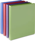 Amazon Basics Economy 3 Ring Binder, 1/2 Inch D-Ring, Easy Lock and Release by AmazonBasics