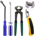 4Pcs Upholstery and Construction Staple Remover Tools Set by Hmknana