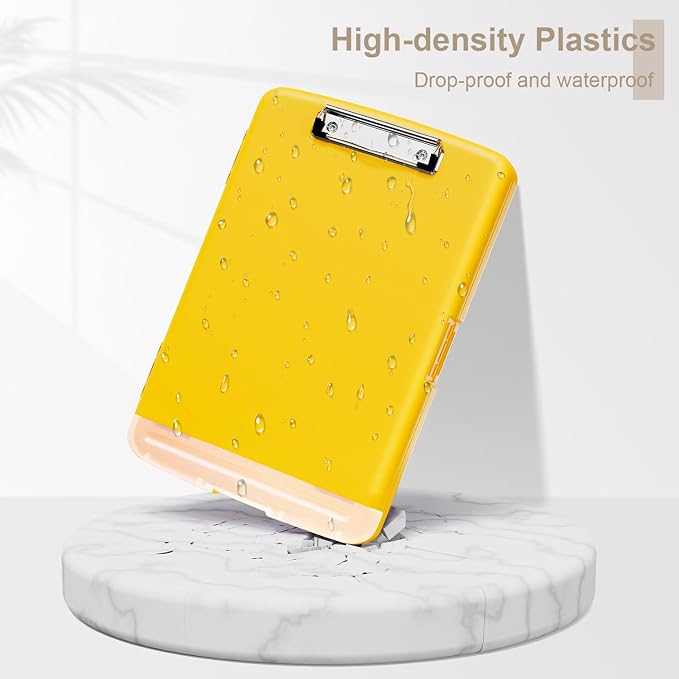 Piasoenc Clipboard with Storage, 8.5 x 11 Organization Box with Pen Holder and - Image 5