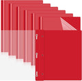 Teling 24 Pcs Clear Front Report Covers by Teling